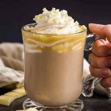 طرز تهیه موکا سفید